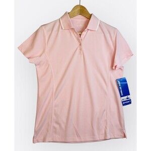 Charles River Sport Women's Size Medium Polo Pink NWT